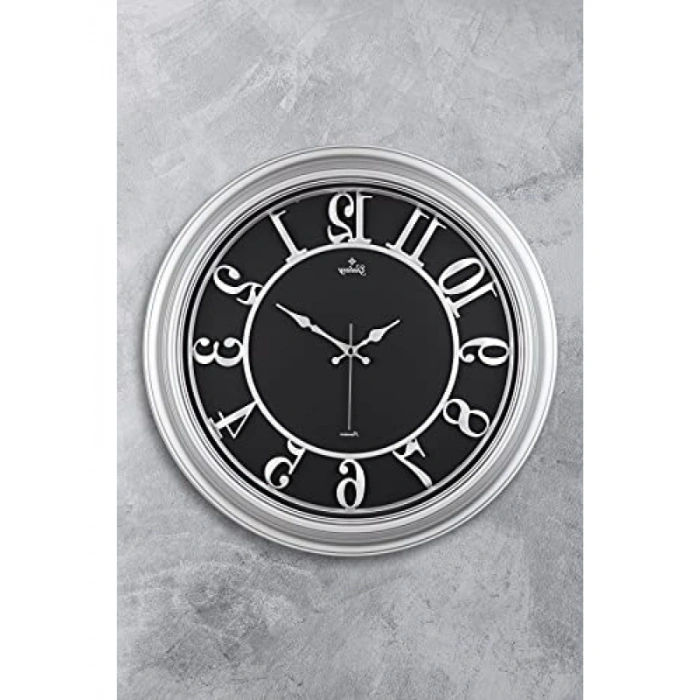 Sessiz Mekanizma ile Dekoratif Duvar Saati, 46 cm