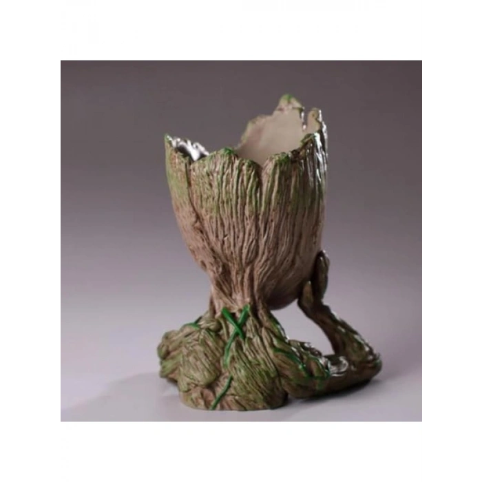 Sevimli Baby Groot Figür, 15 cm Yükseklik, Çok Amaçlı Saksı