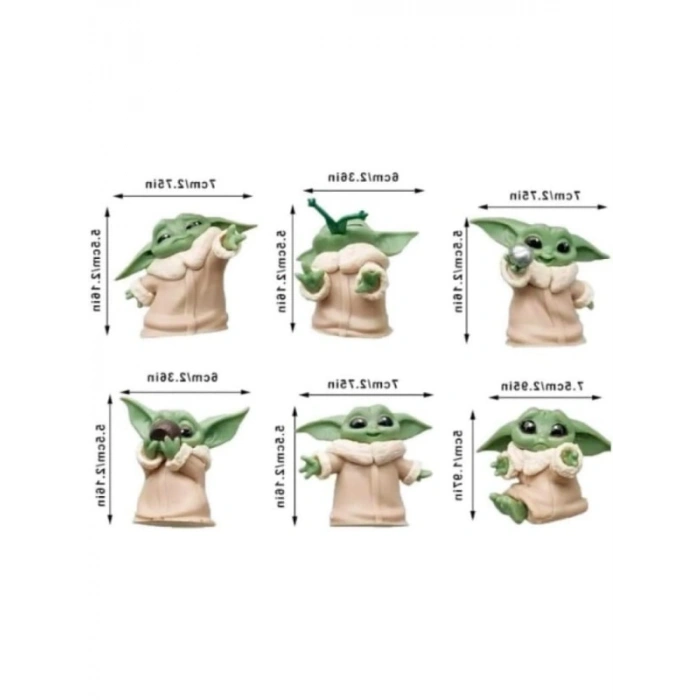 Sevimli Bebek Figür Koleksiyonu - Dekoratif Biblo Seti
