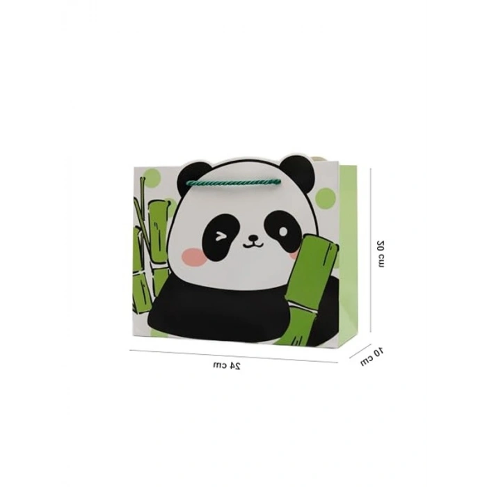 Sevimli Figürlü Hediye Çantası, 24x20 cm Boyutunda