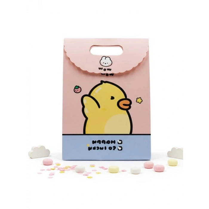 Sevimli Figürlü Zarf Modeli - Hediye Kutusu, 19x26 cm