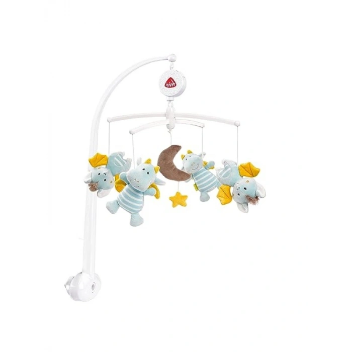 Sevimli Hayvanlarla Müzik Kutusu Mobil Bebek Oyuncağı