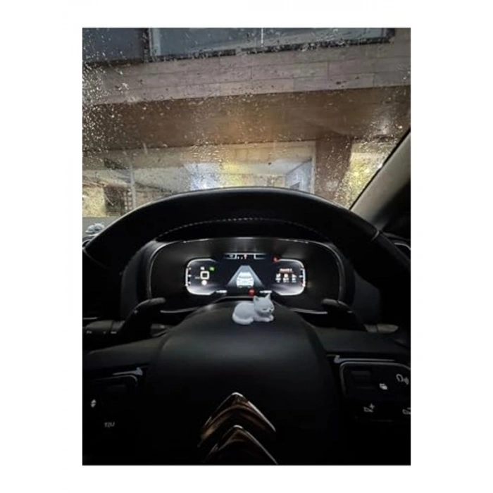 Sevimli Kedi Tasarımlı Torpido Süsü, Araç Dekor Aksesuarı