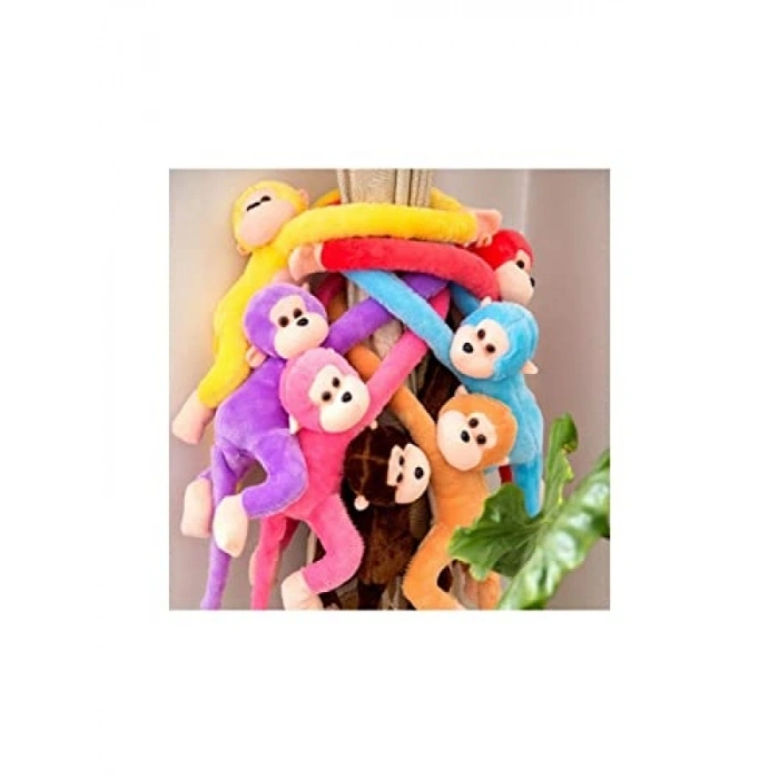 Sevimli Peluş Maymun Oyuncak - 70 cm, Yapışabilir Eller
