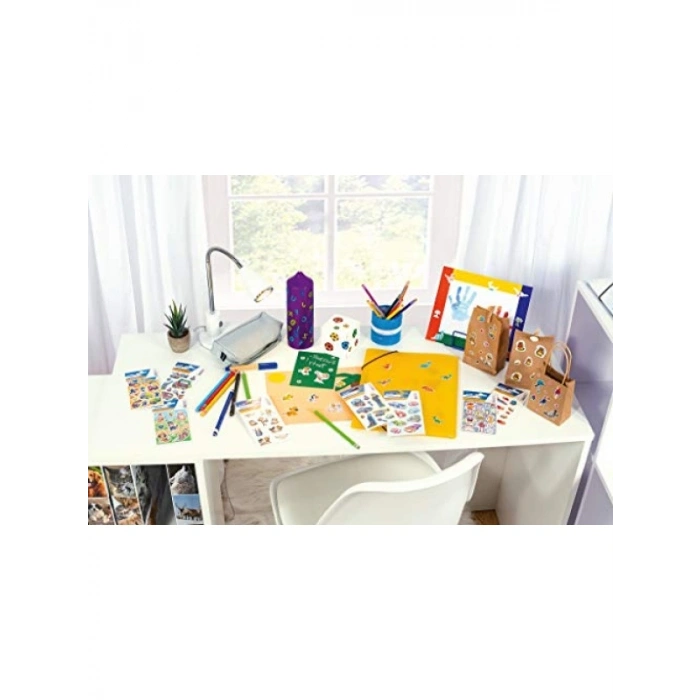 Sevimli Prenses Temalı Çıkartma Seti (26 Adet)