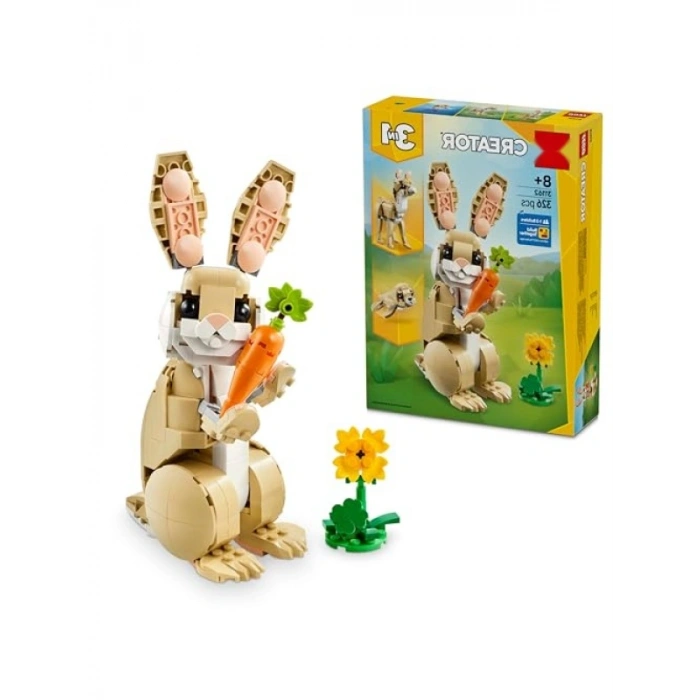 Sevimli Tavşan, Lama ve Fok Yapım Seti (326 Parça)