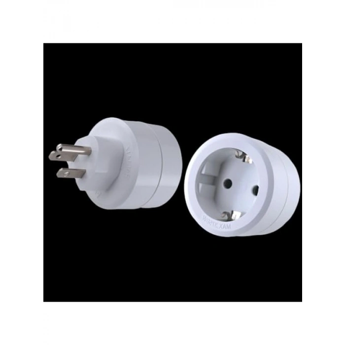 Seyahat Adaptörü, Amerikan Tip Fişe Çevirici, 16 A, 100 - 250 V