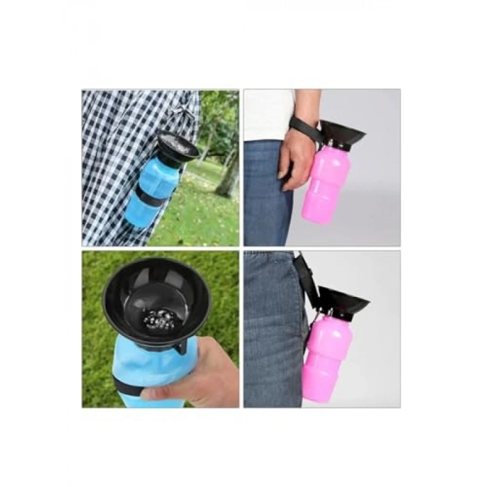 Seyahat İçin Pratik Evcil Hayvan Suluğu - Kolay Temizlenebilir