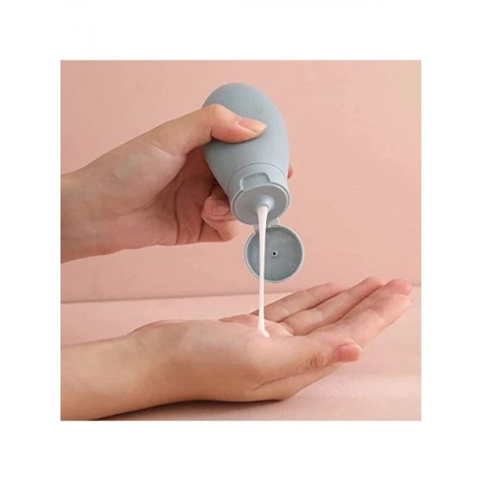 Seyahat Tipi Doldurulabilir Şampuan Şişesi Seti - 3 Adet