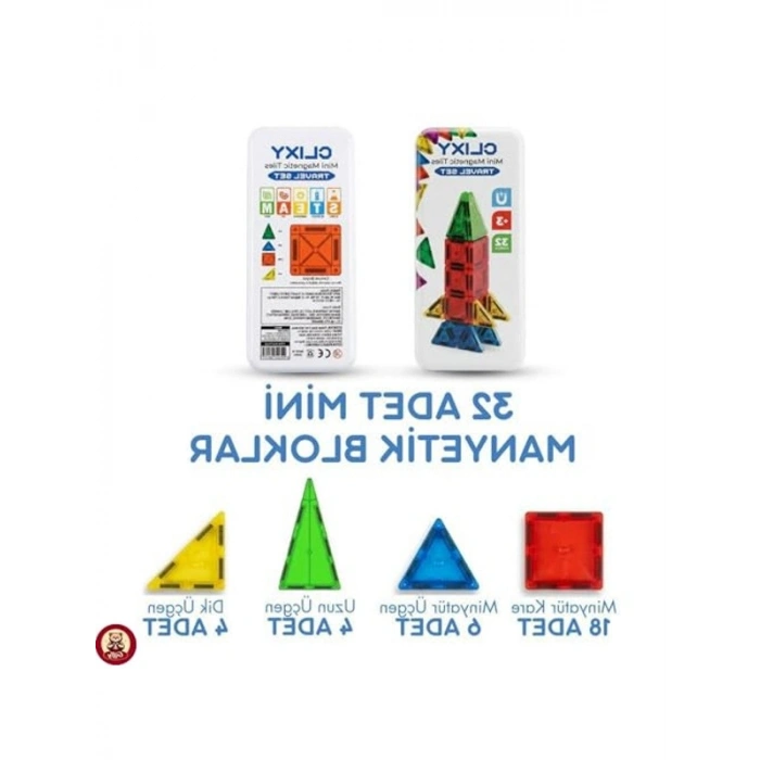 Seyahat Tipi Manyetik Yapı Blokları ile Eğlenceli Oyun Deneyimi