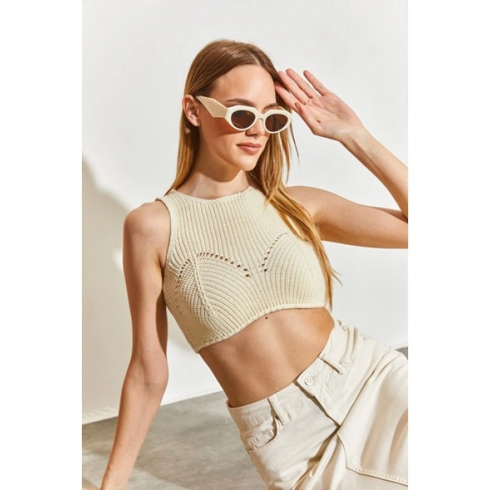 Shade Crop Triko Bluz