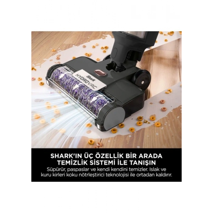Shark Hydrovac Pro Islak&kuru Şarjlı Silme ve Süpürme Makinesi Xl
