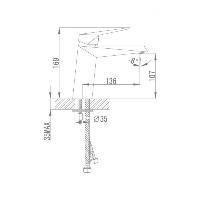 Sharp Lavabo Bataryası