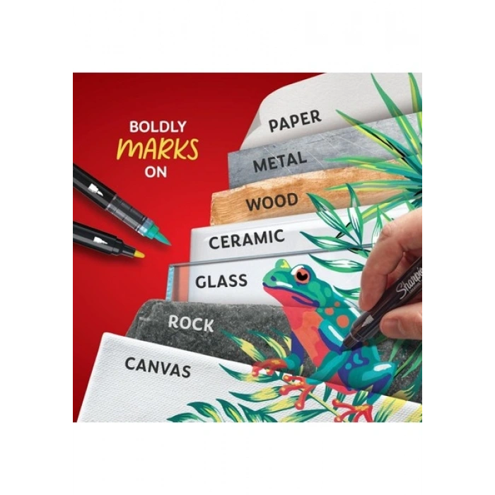 Sharpie Akrilik Markör Fırça Uç 5li Set