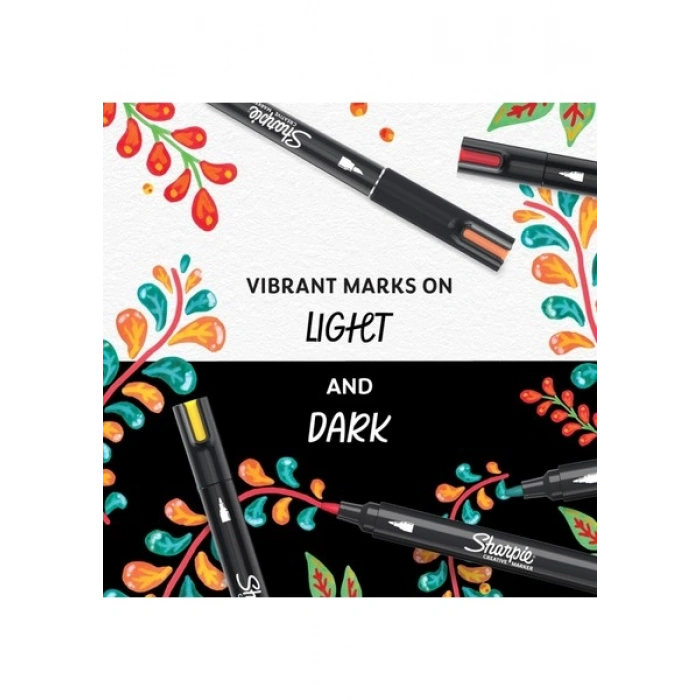 Sharpie Akrilik Markör Fırça Uç 5li Set