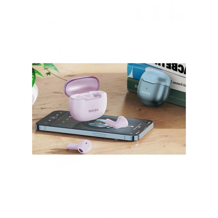 Shaza Air7 Bluetooth Kulaklık Pembe