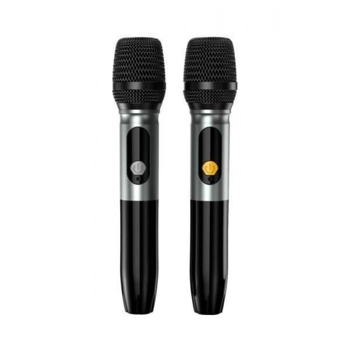 Shaza SS4503-GR Çift Mikrofon Dahili Dsp Rgb Ledli Bluetooth Hoparlör