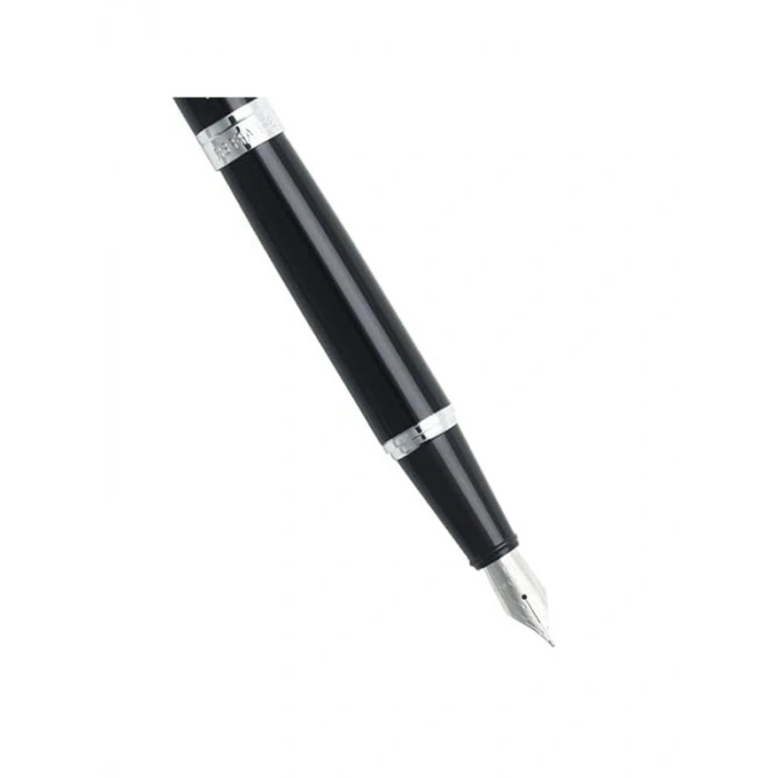 Sheaffer 9312-0 Sheaffer 300 Dolma Kalem, Medium Uç Parlak Siyah Lake Kaplama Kapak