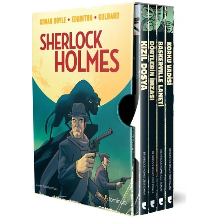 Sherlock Holmes Özel Kutulu Set-4 Kitap Takım - Ian Edginton - Sir Arthur Conan Doyle