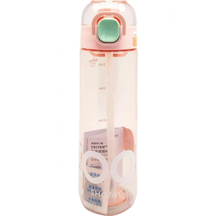 Shotay Mıx Drınk Tritan Matara Pembe 680 Ml.