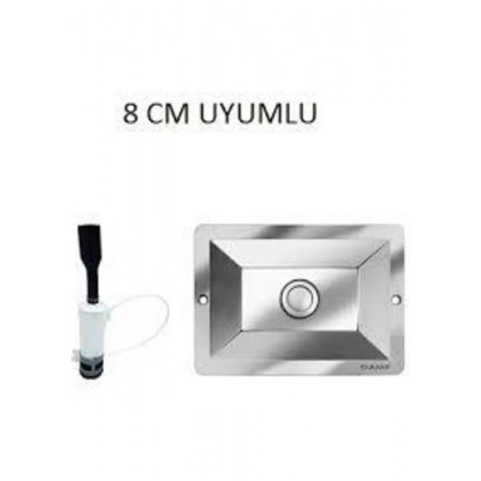 Siamp Tema Üniversal Değişim Kiti Tamir Set Gömme Rezervuar Yedek Parça 8cm