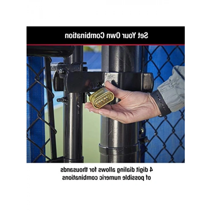 Şifreli Asma Kilit, Dış Mekan Kullanımı için