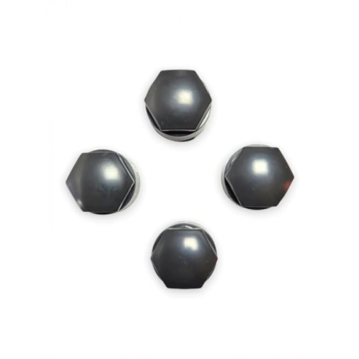 Şifreli Bijon Kapağı Koyu Gri, 4 Adet, Uyumlu A3 Modeli (2017-2020)