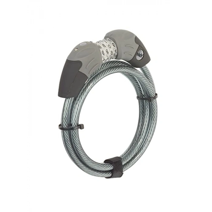 Şifreli Kablolu Bisiklet Kilidi - 1800mm Uzunluk ve 10mm Çap