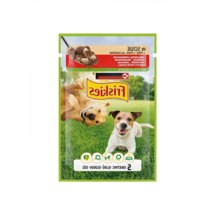 Sığır Etli Sebzeli Yaş Mama - 85 Gram x 26 Adet