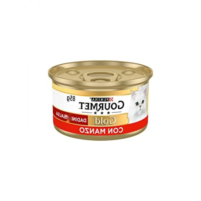 Sığır Etli Yaş Kedi Maması, 85 g (2 paket)