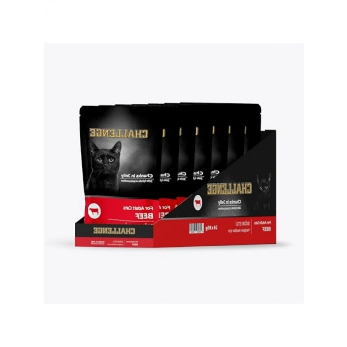 Sığır Etli Yaş Kedi Maması 85gr x 24 Adet