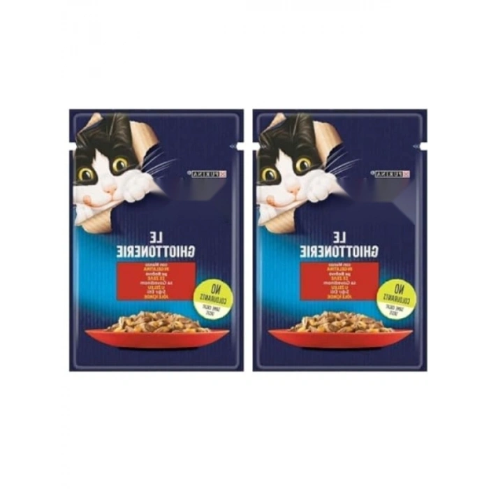 Sığır Etli Yetişkin Kedi Konservesi - 85 Gr, 2 Paket