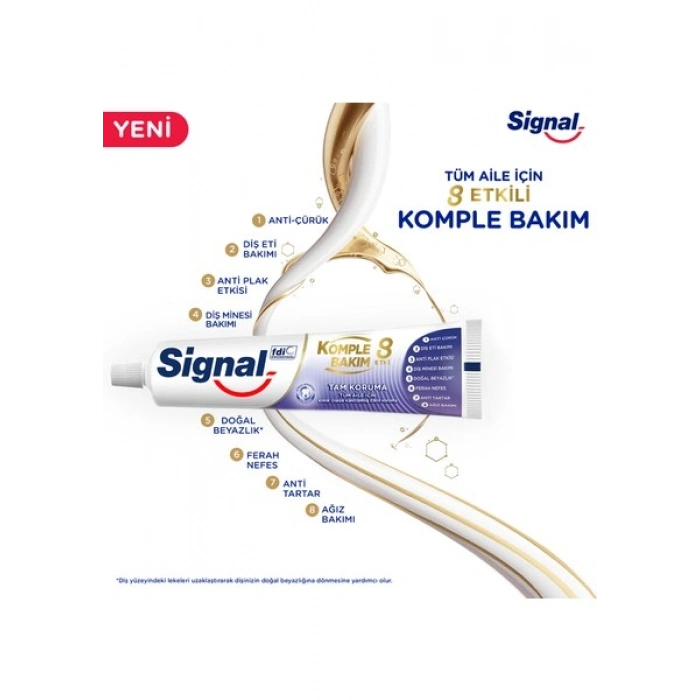 Signal Komple Bakım 8 Diş Macunu 75 ml
