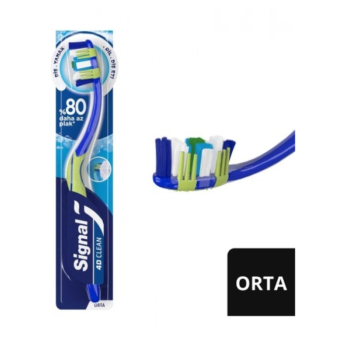 Signal Ultra Clean Expert 4d Clean Diş Fırçası Orta