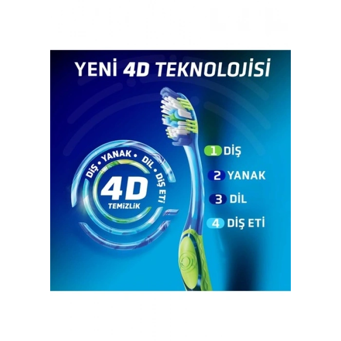 Signal Ultra Clean Expert 4d Clean Diş Fırçası Orta