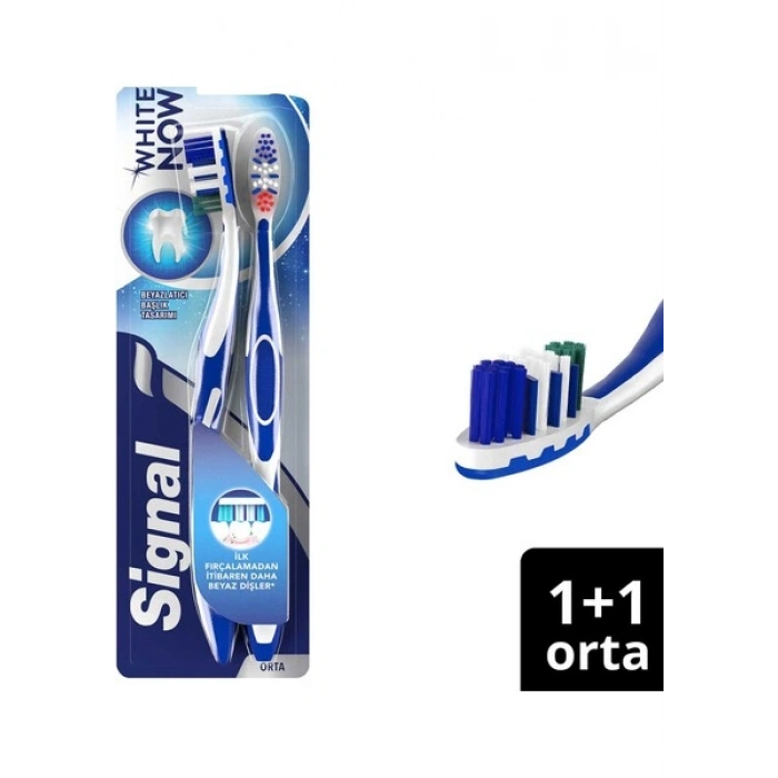 Signal White Now Beyaz Dişler - Diş Fırçası 1+1