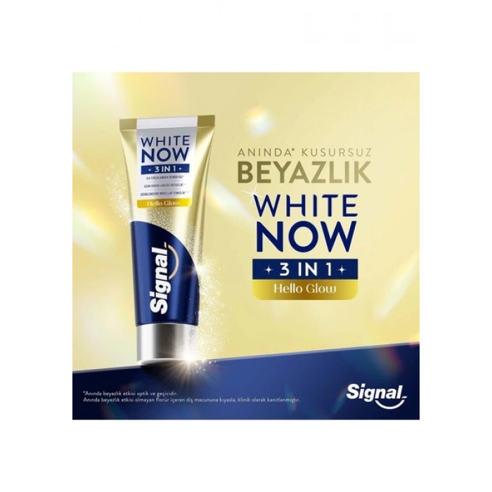 Signal White Now Diş Macunu 3 In 1 Ekstra Işıltı 75 ml