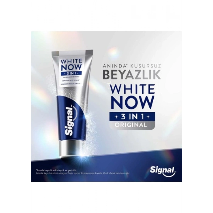 Signal White Now Diş Macunu 3 In 1 Original 75 ml