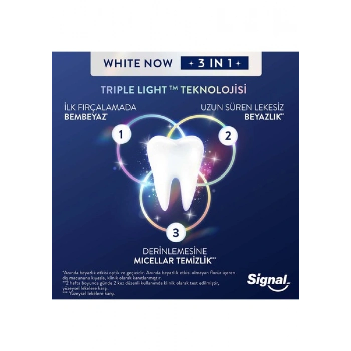 Signal White Now Diş Macunu 3 In 1 White Boost 75 ml