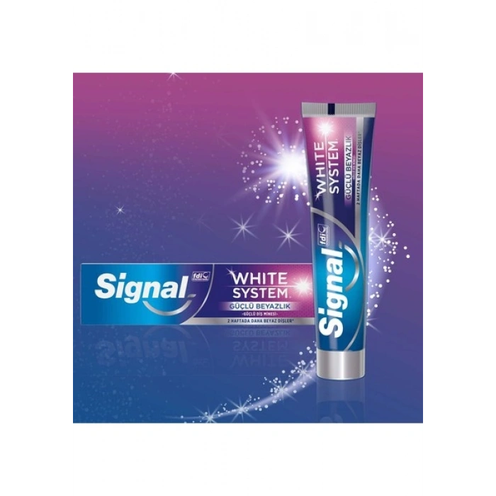 Signal White System Diş Macunu Güçlü Beyazlık Güçlü Diş Minesi 75 ml