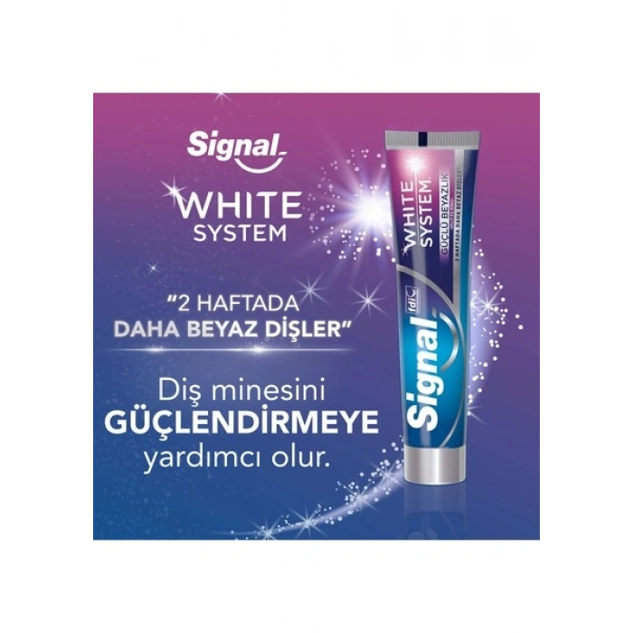 Signal White System Diş Macunu Güçlü Beyazlık Güçlü Diş Minesi 75 ml