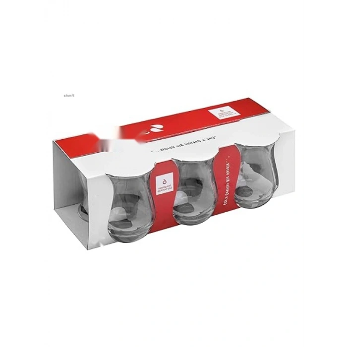 Şık 6lı Çay Bardağı Seti - 120 CC Kapasite