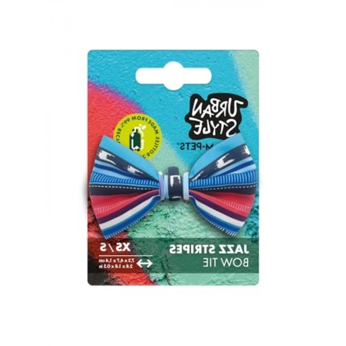 Şık Desenli Evcil Hayvan Papyonu (XS-S)