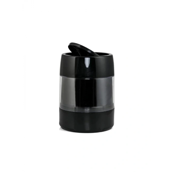 Şık Siyah Çöp Kovası - 3 Litrelik Kapasite