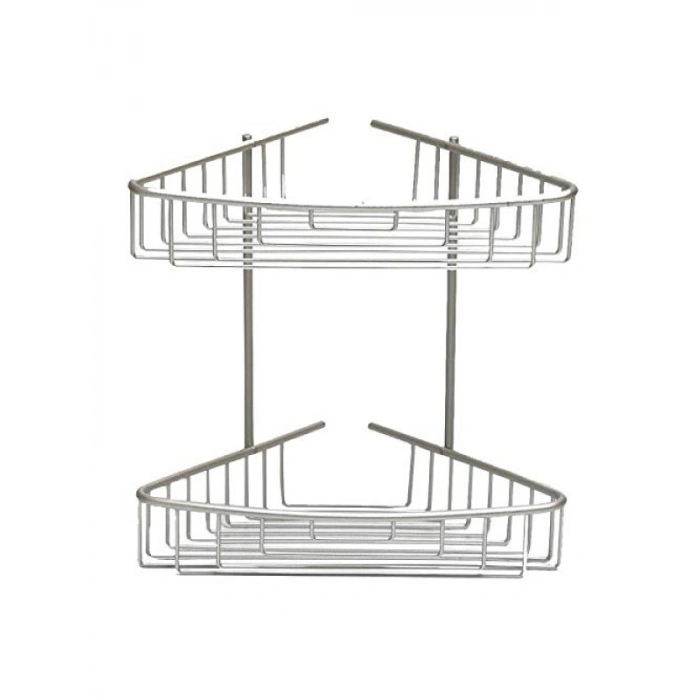 Şık Tasarımlı Bej Banyo Rafı