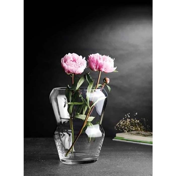 Şık Tasarımlı Sade Damla Logo Vazo