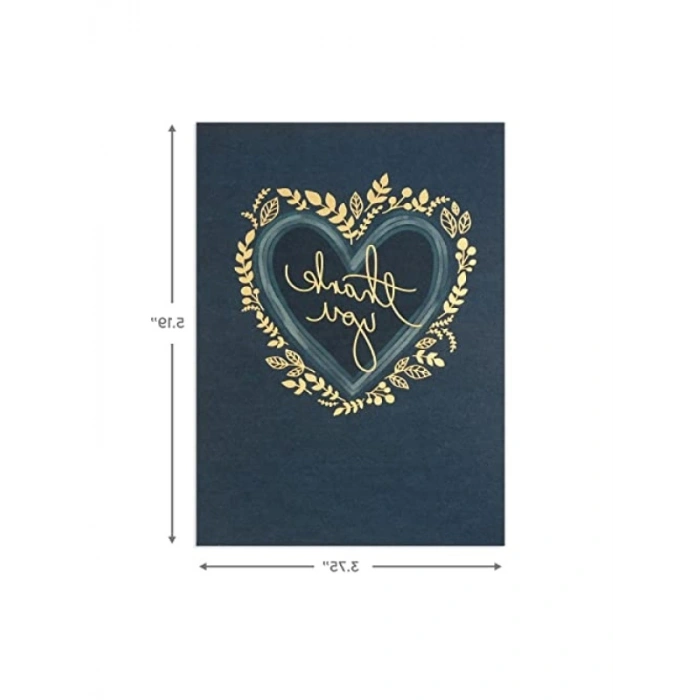 Şık Teşekkür Kartları Seti (48 Adet)