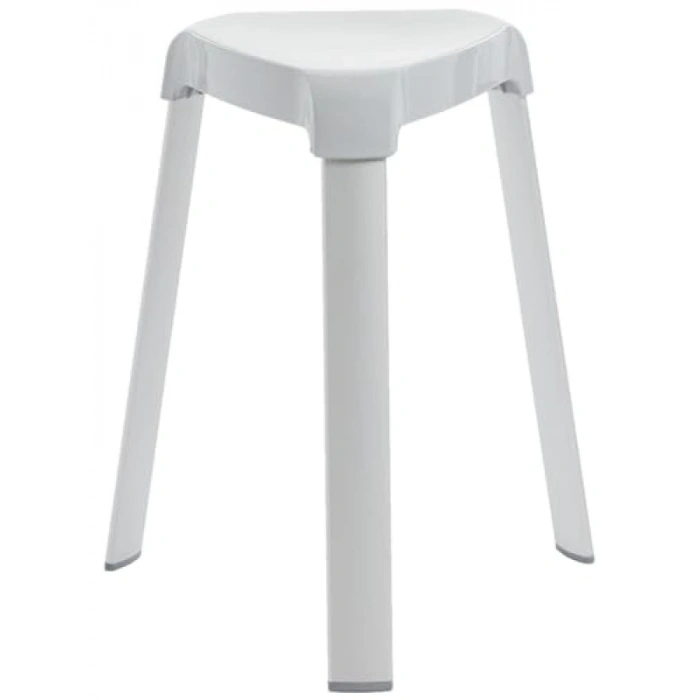 Şık ve Kullanışlı Banyo Taburesi - Gri Renk