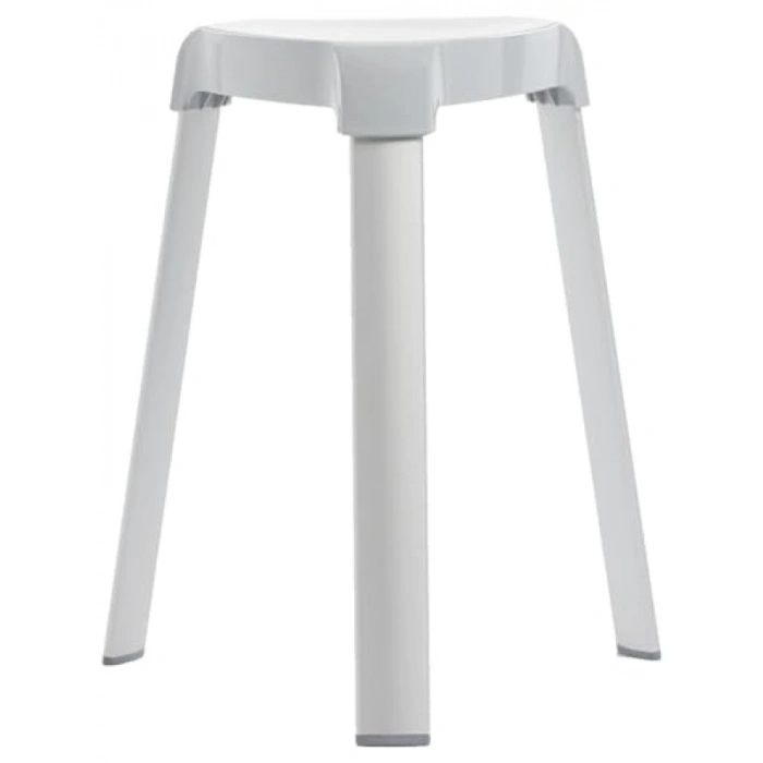 Şık ve Kullanışlı Banyo Taburesi - Gri Renk