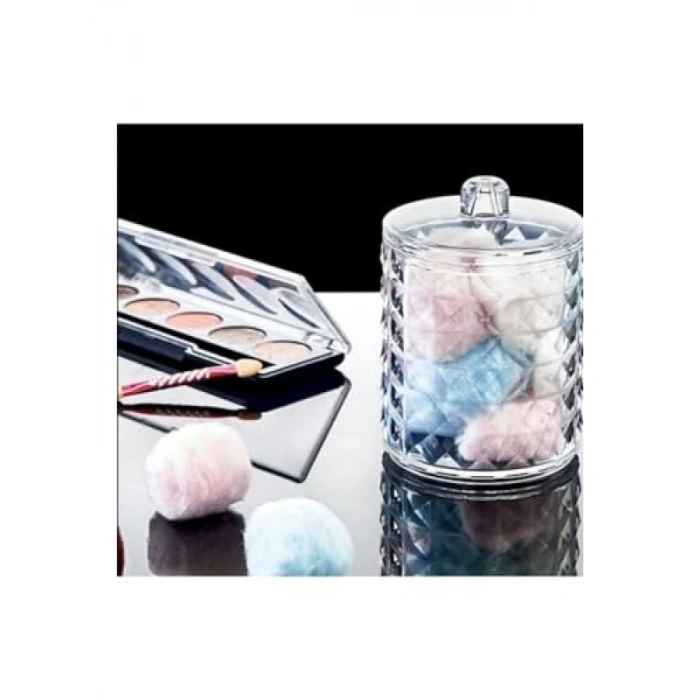 Şık ve Pratik 2li Silindir Pamuk Organizer Seti